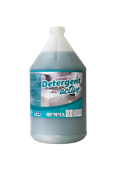 Galón 4 litros DETERGENT ACTIVE Para Utensilios Industriales De Cocina