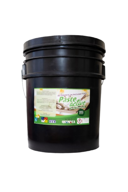 Cubeta 19 kg PASTE ACTIVE Detergente en Pasta Concentrado Para Cochambre