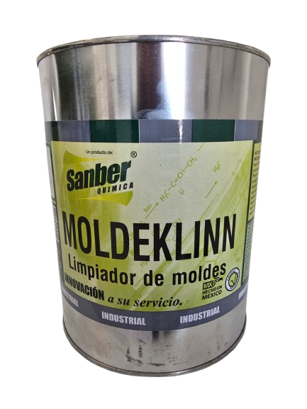 Moldeklinn Galón 4 litros Limpiador de Moldes De Plastico
